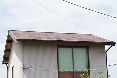 掛川市水垂　Ｓ様邸　カラーベスト屋根　シリコン塗装+クリヤー塗装
