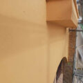 ジョリパット壁　ガイナ+クリアー無機塗装完了
