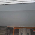軒裏　防カビ塗装完了