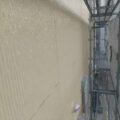 外壁サイディング　超耐候低汚染形無機塗装完了<br />
