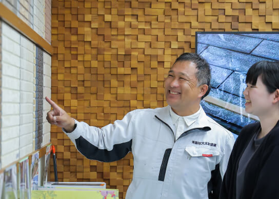 お客様へサービス精神を持って接客いたします