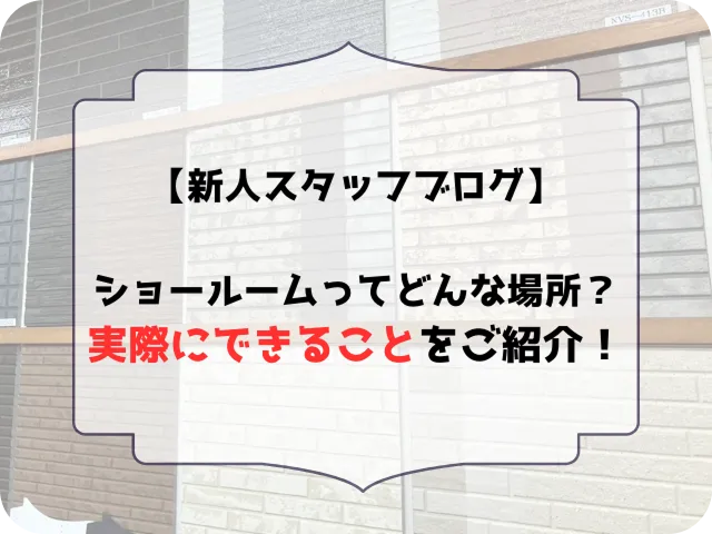 新人スタッフブログ