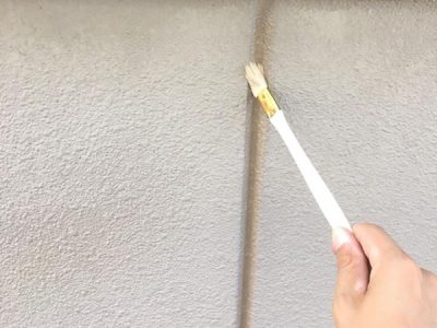 【シーリング】　プライマー塗布