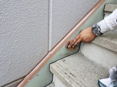 【階段ささら】ケレン作業