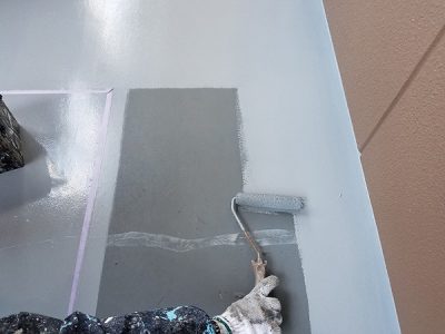 【廊下】塗装　１回目