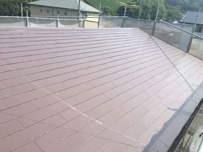 【屋根】　塗装完了