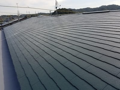 【屋根】塗装　完了