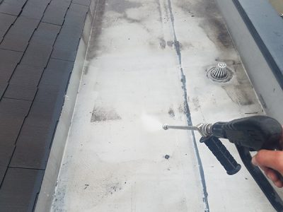 【高圧洗浄】屋上