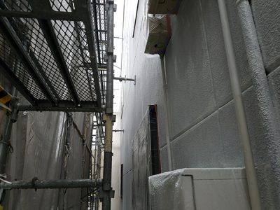 【外壁】下塗り塗装　完了
