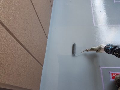 【廊下】塗装　２回目