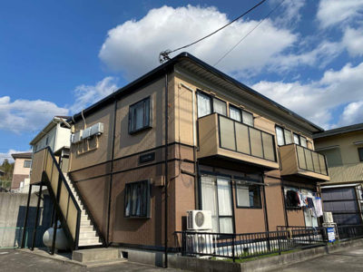 塗装工事完了です<br />
ありがとうございました