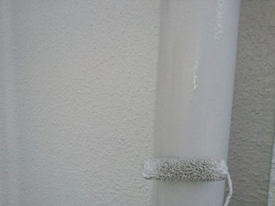 【雨樋】　塗装２回目