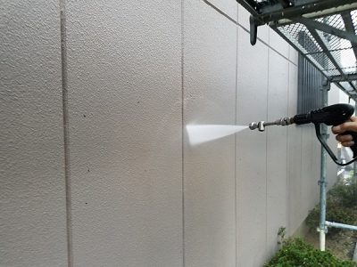 【高圧洗浄】外壁