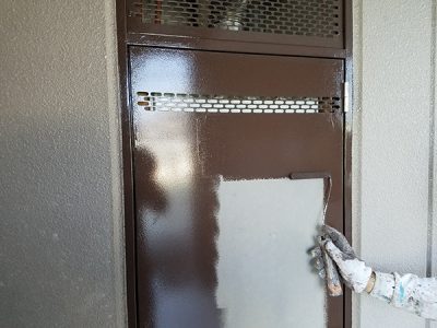 【パイプシャフト】中塗り塗装