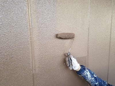 【外壁】上塗り塗装