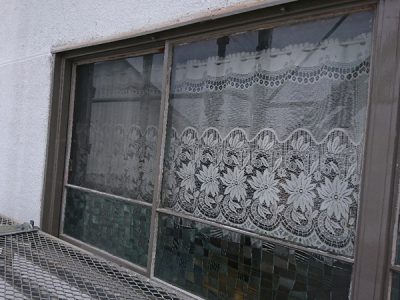 【サッシ周り】　塗装　完了