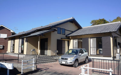 塗装工事完了です<br />
ありがとうございました