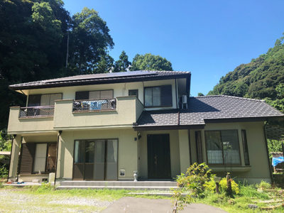 塗装工事完了です<br />
ありがとうございました