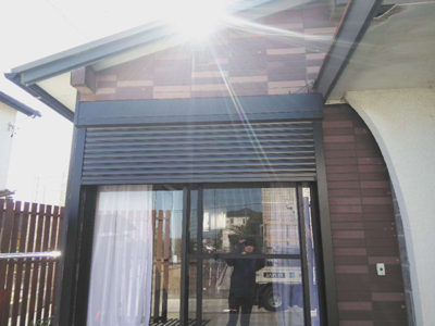 【シャッター窓へ取替え工事】工事完了<br />

