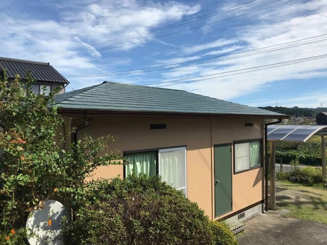 塗装工事完了です<br />
ありがとうございました