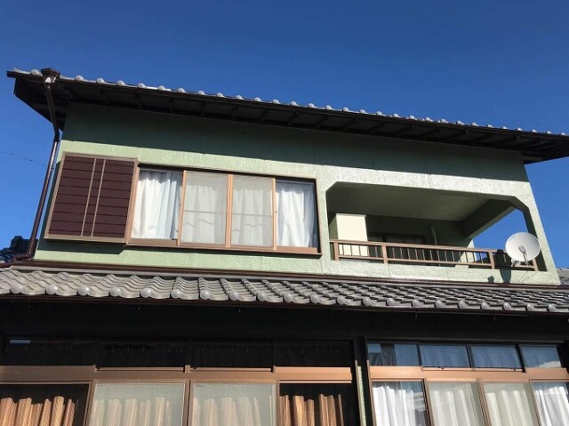 塗装工事完了<br />
ありがとうございました