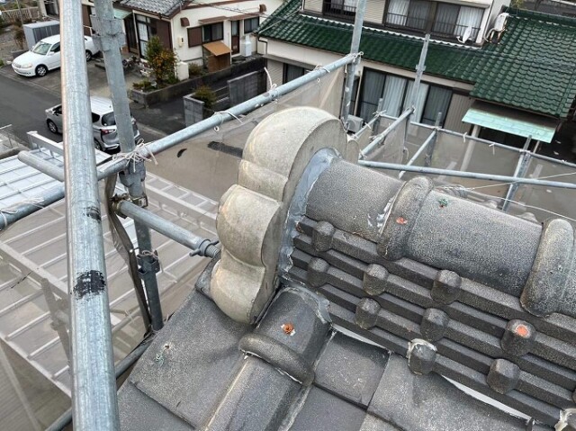 鬼廻りコーキング完了