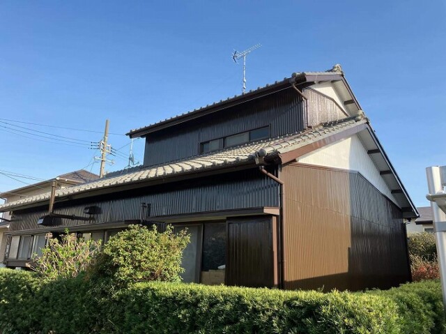 本宅外壁塗装完了<br />
