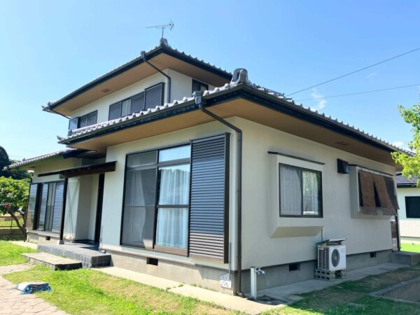 掛川市水垂 K様邸の初めての塗替えを終えて
