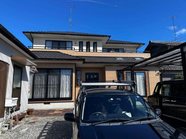 掛川市 下垂木 Y様邸 リシン壁・サイディング壁塗装