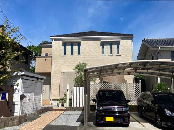 掛川市 秋葉路 M様邸 外壁サイディング塗装