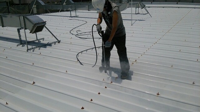 高圧洗浄（折板屋根）
