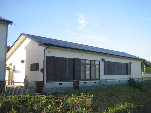 掛川市　新田公会堂　外壁・屋根塗装