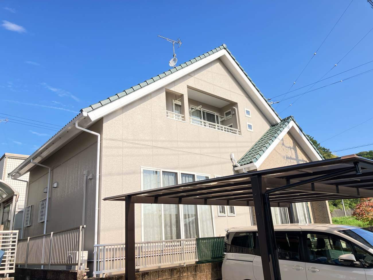 掛川市富士ハウスフッ素塗装　施工後