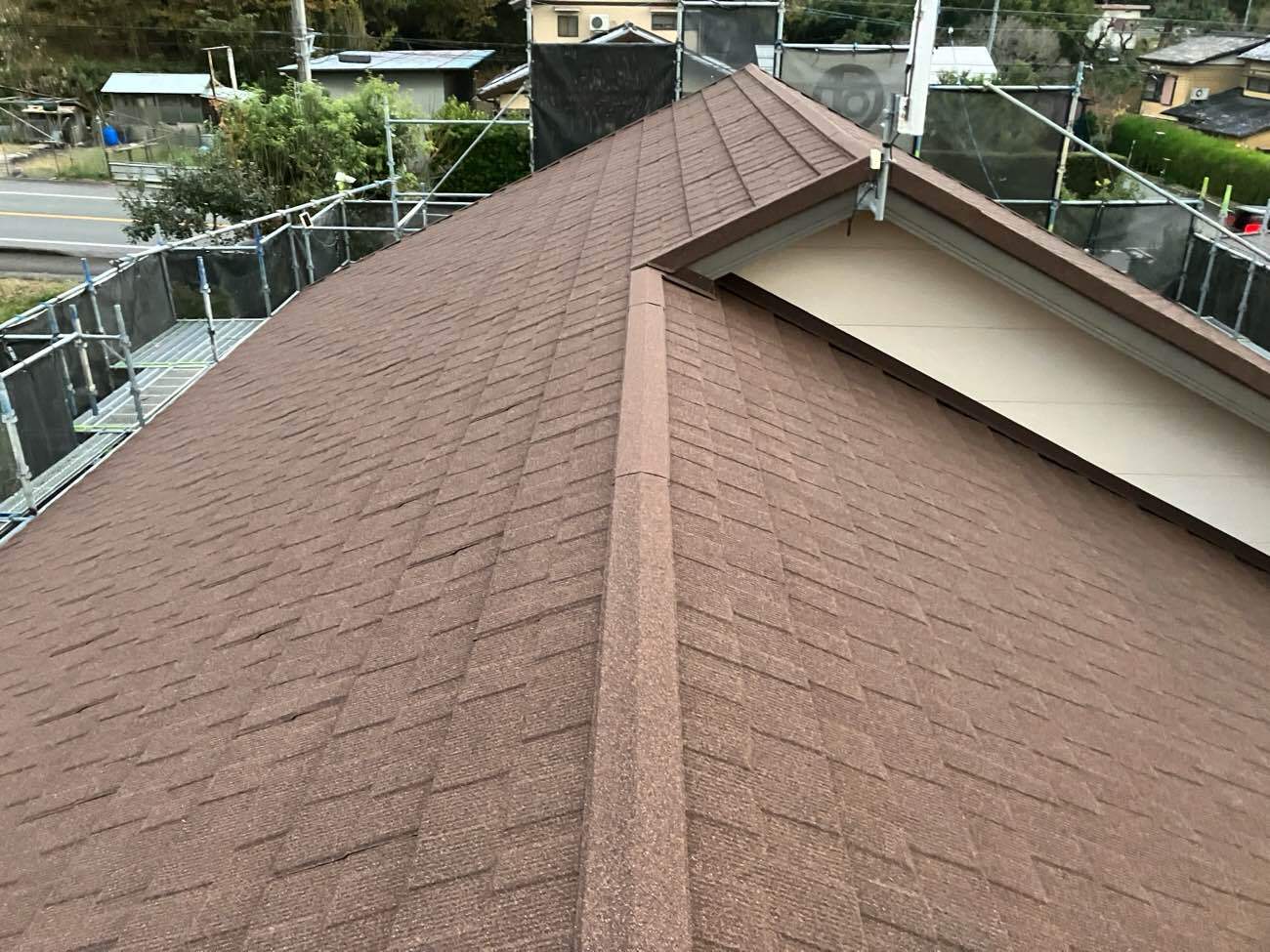 森町パミール屋根カバー施工後