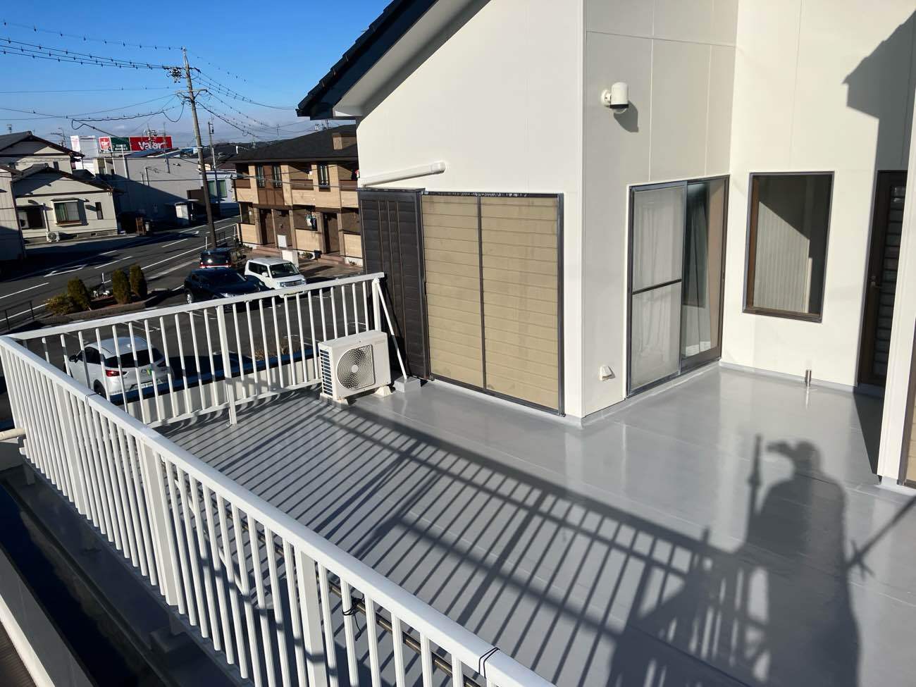 掛川市ベランダ防水　施工後