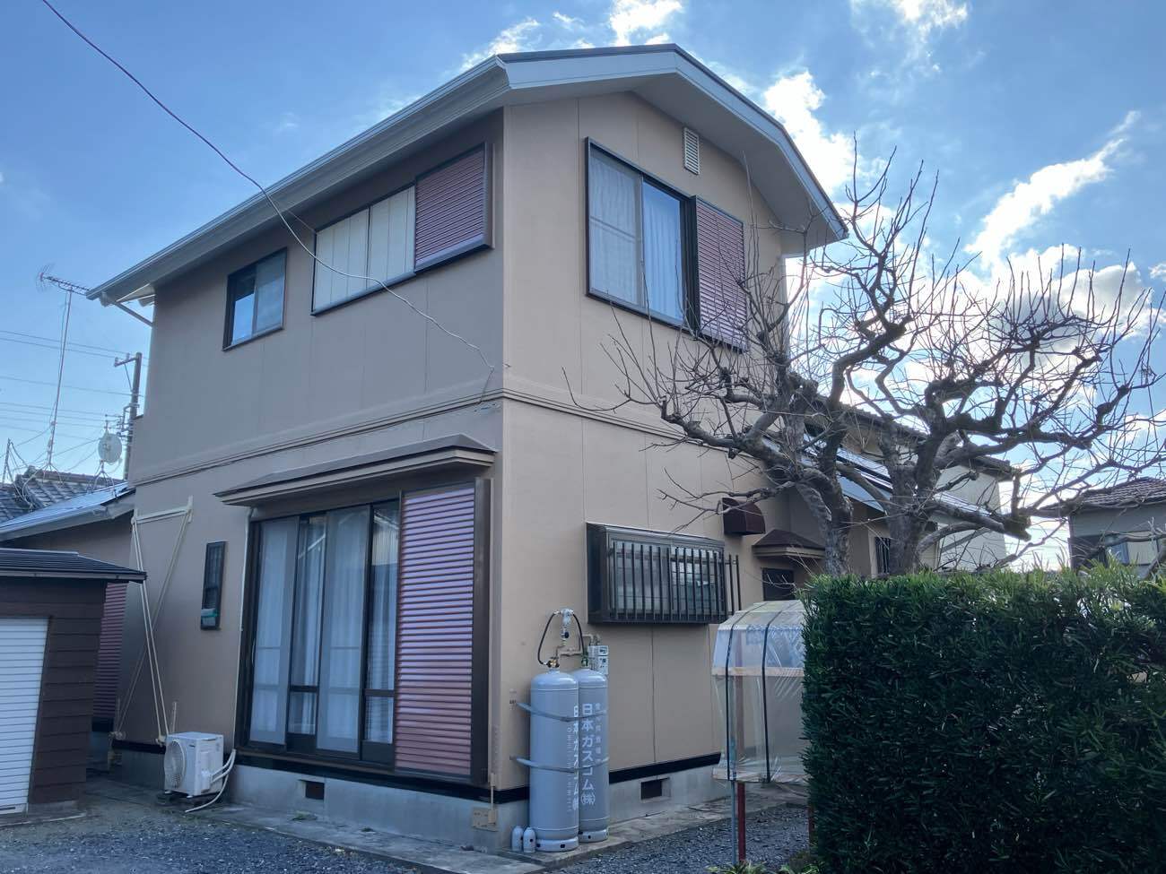 掛川市一条工務店外壁塗装 施工後