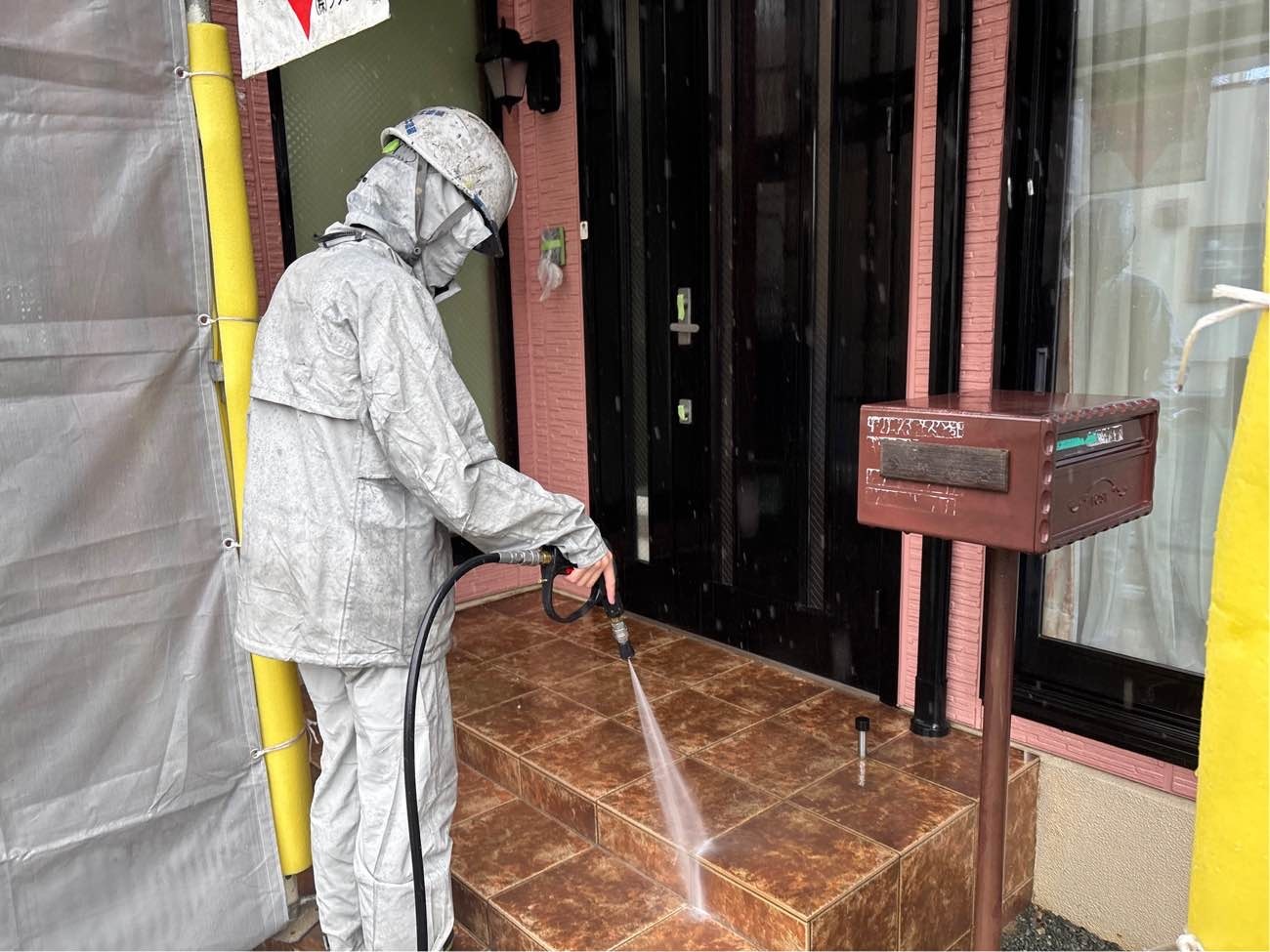 <strong>高圧洗浄</strong><br>