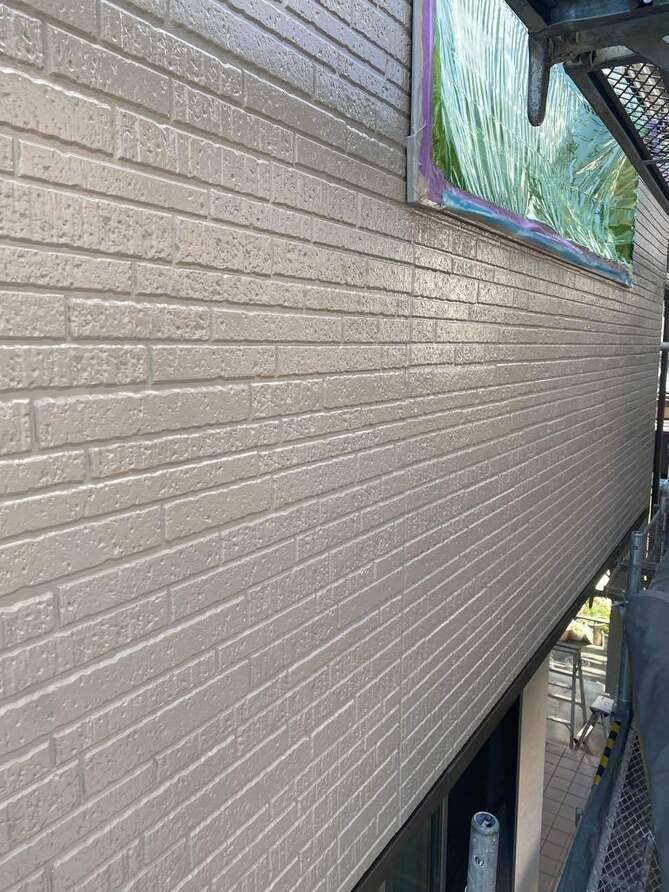 <strong>ハイグロストップ塗装(トップコート)完了</strong><br>