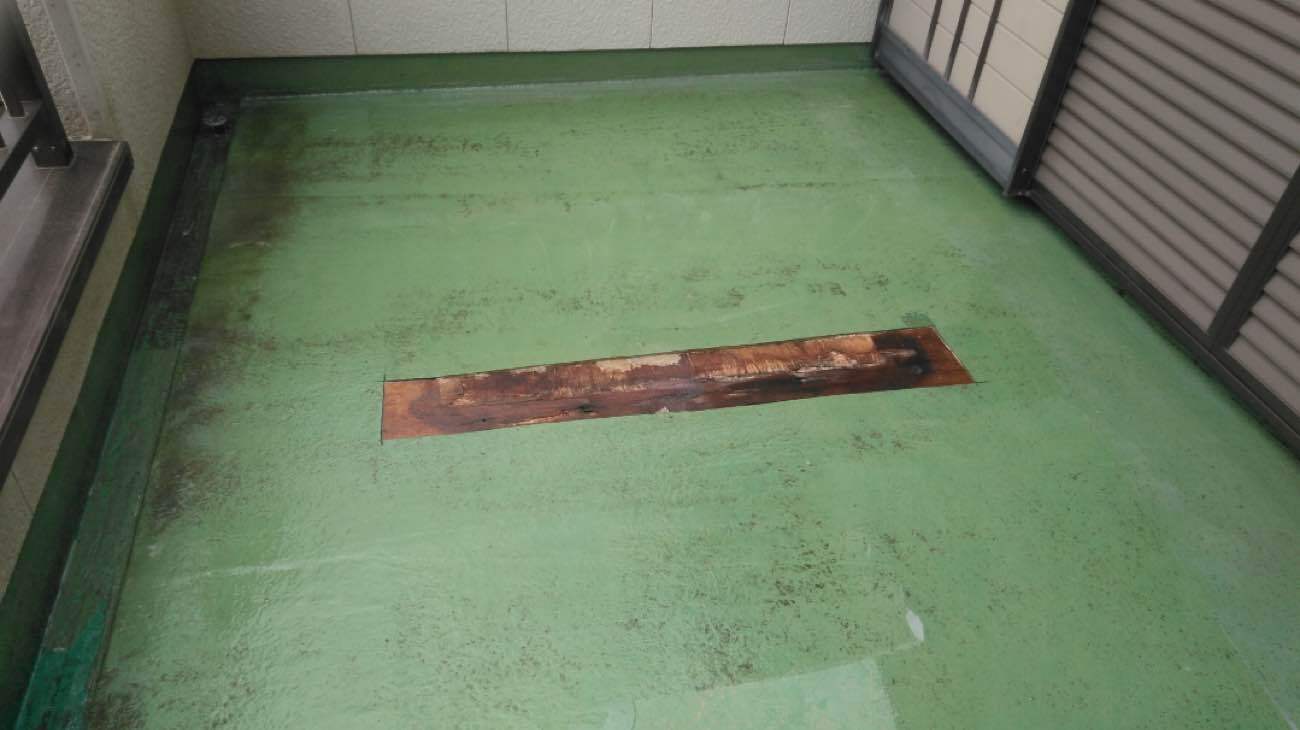 下地の確認中