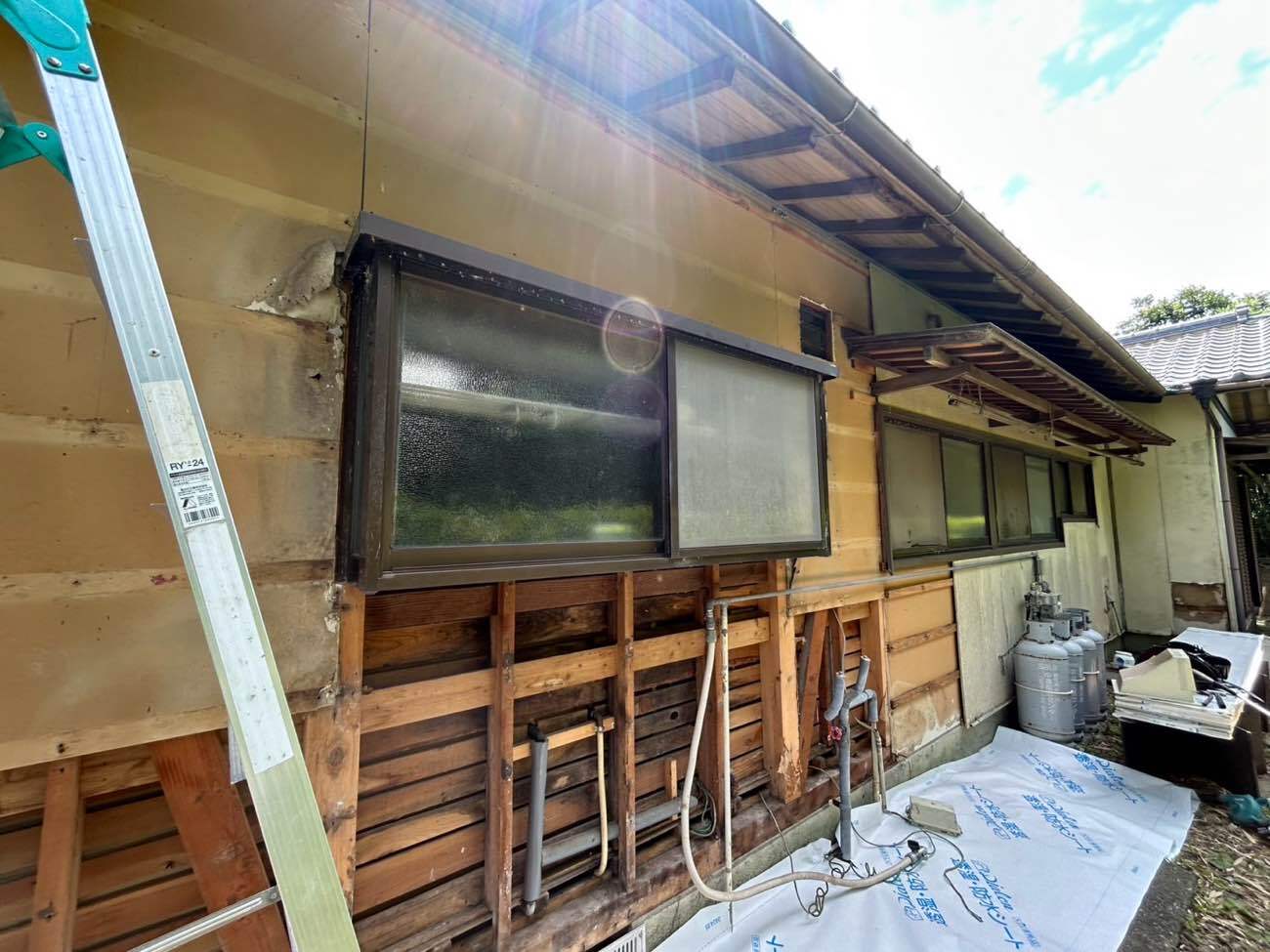 下地浸水劣化部 撤去