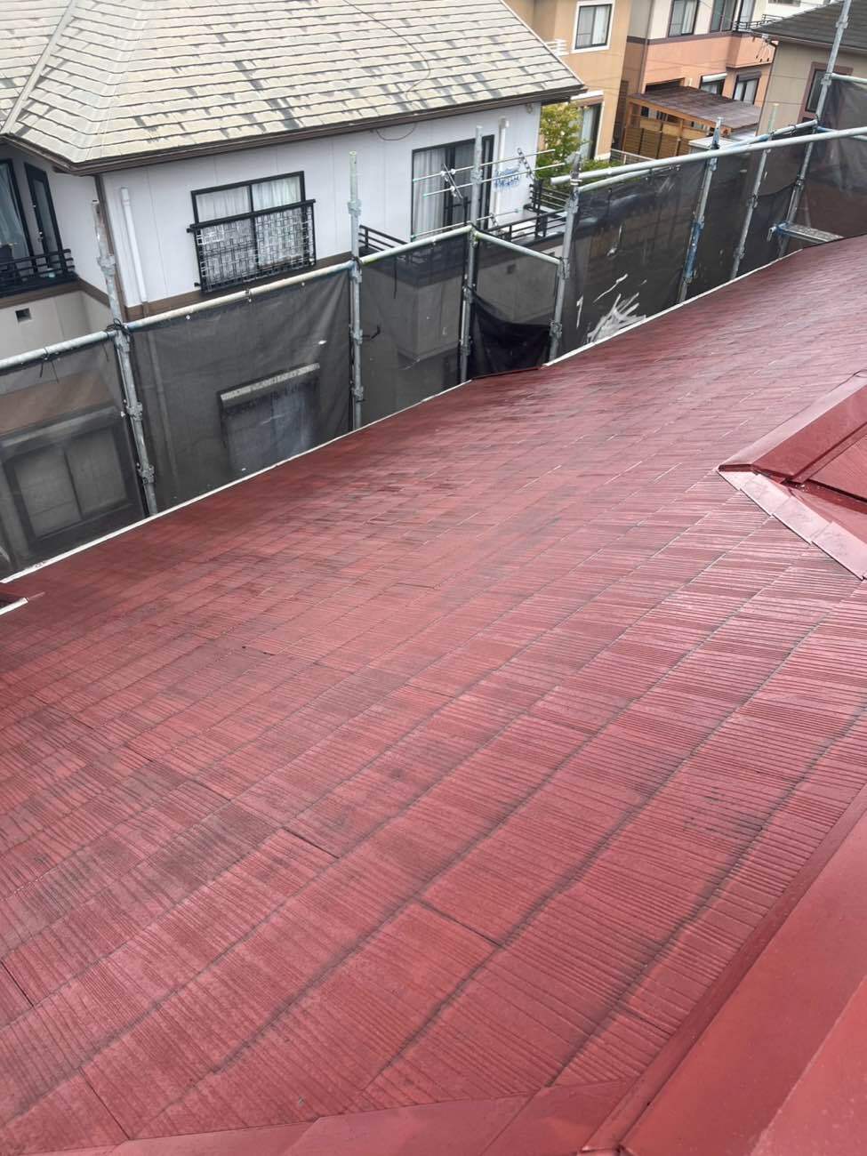 <strong>屋根 洗浄完了</strong></br>