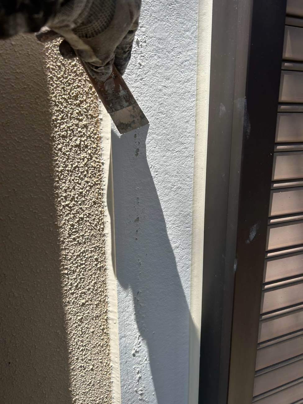 <strong>モール 塗膜劣化部 下地処理</strong></br>