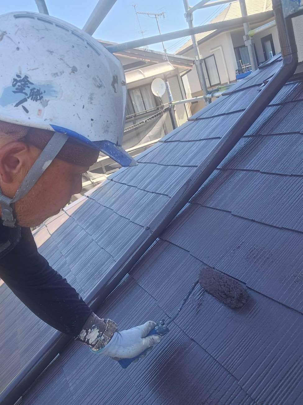 <strong>マルチコート2回目塗装</strong></br>