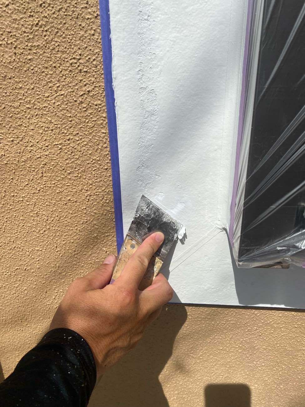 <strong>モール 塗膜段差を解消</strong></br>