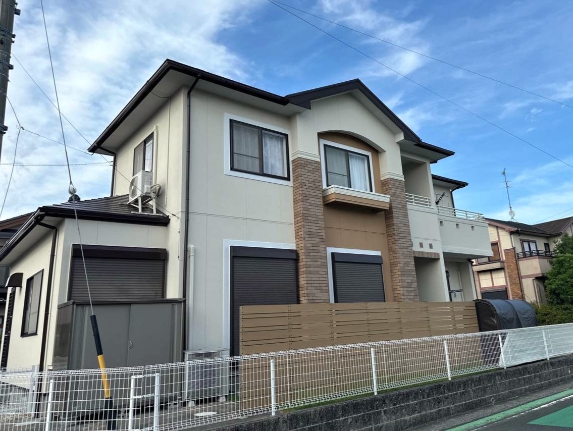 浜松市 外壁塗装 施工後