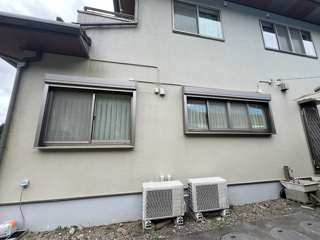 掛川市電動シャッター施工後