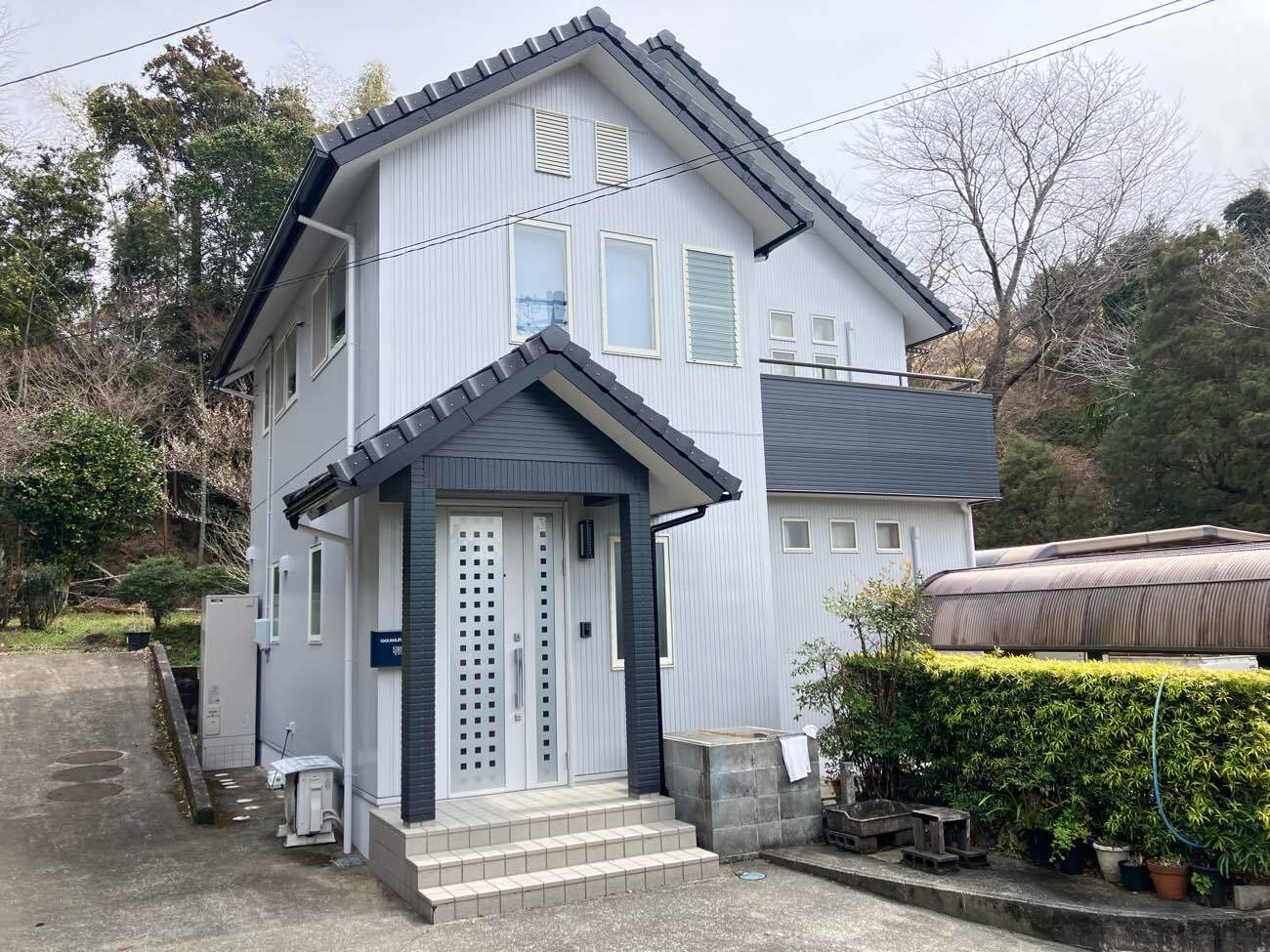 掛川市で外壁無機塗装 施工後