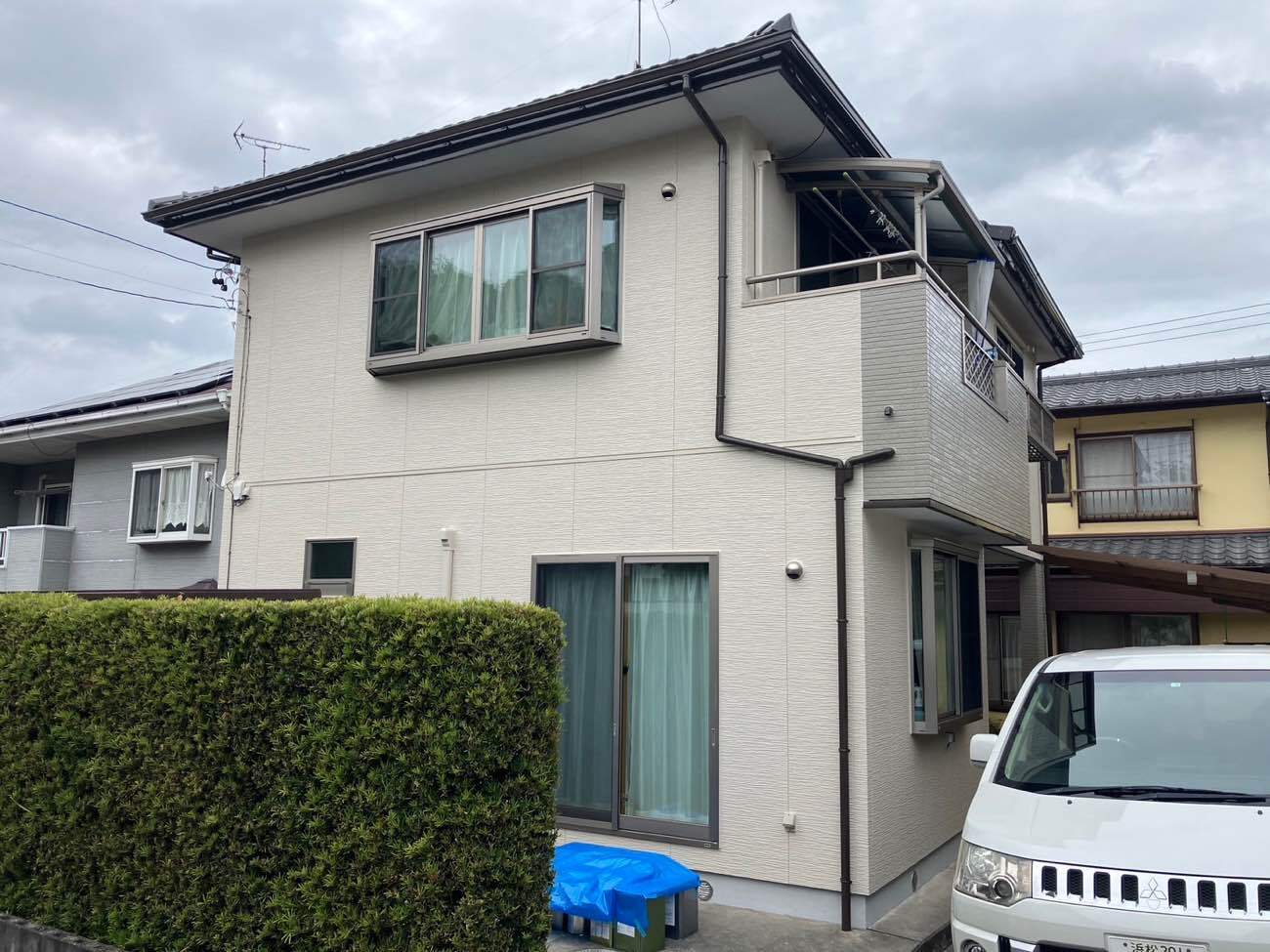 菊川市外壁4回塗装 施工後