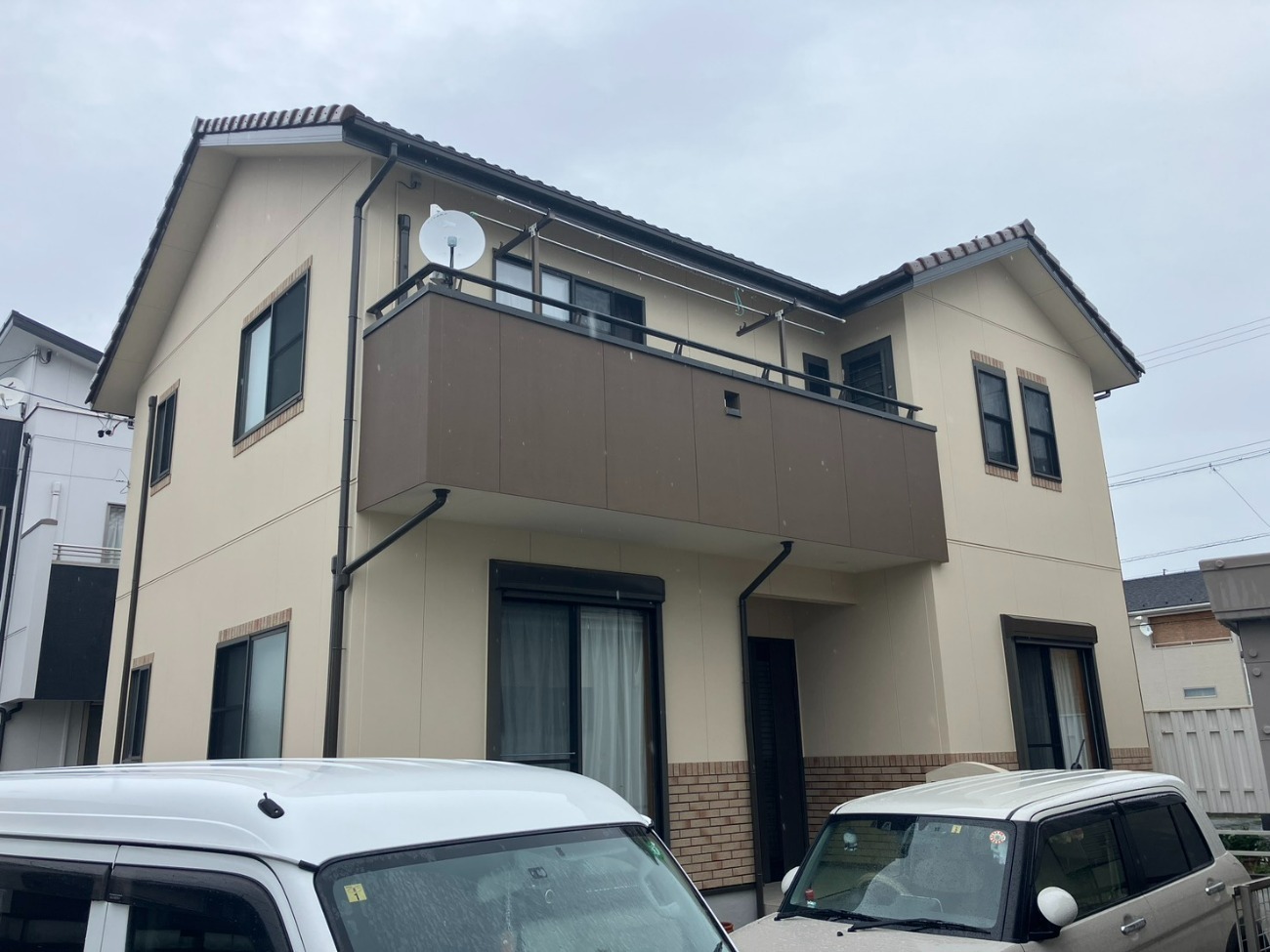 浜松市中央区 外壁フッ素塗装　施工後