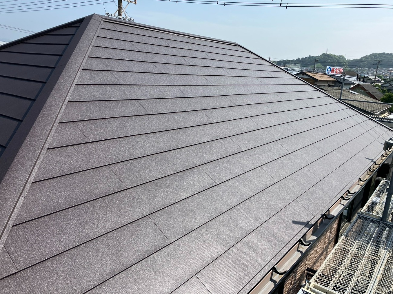 菊川市屋根葺き替え工事 施工後